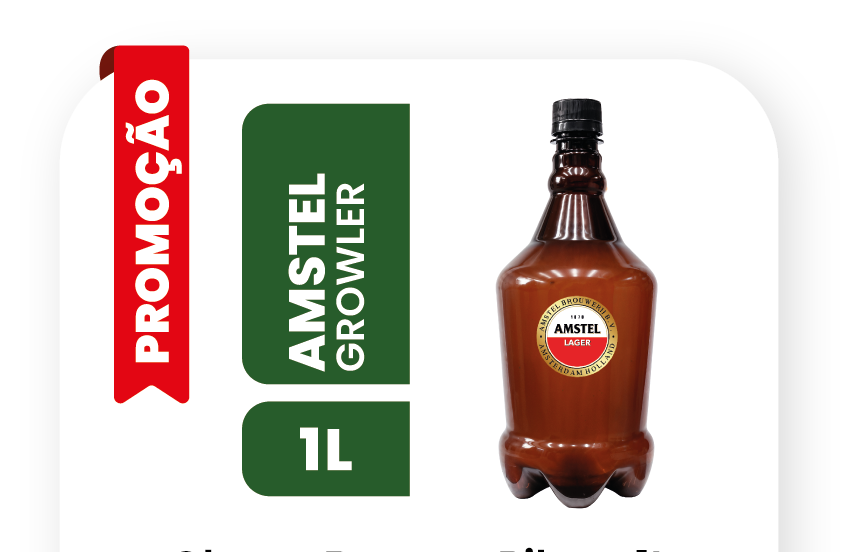 Growler Amstel 1L